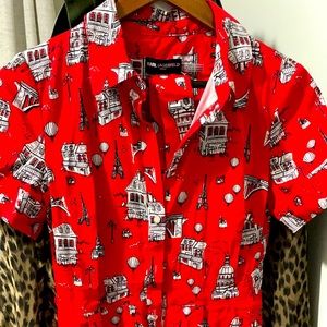 I’ve put it on once, lost weight and changing wardrobe Dress Karl Lagerfeld 6